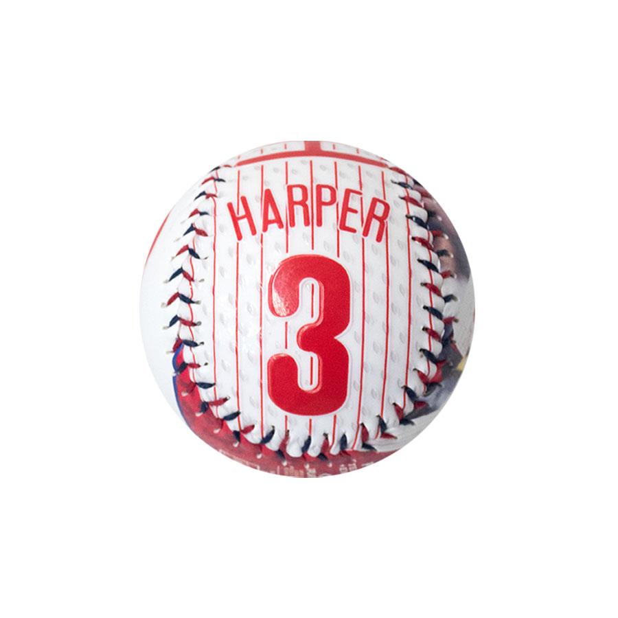 MLB ブライス・ハーパー フィリーズ ボール 【スタジアム限定品】Phillies Player Graphic Baseball With UV Case Rawlings 2512mblの画像