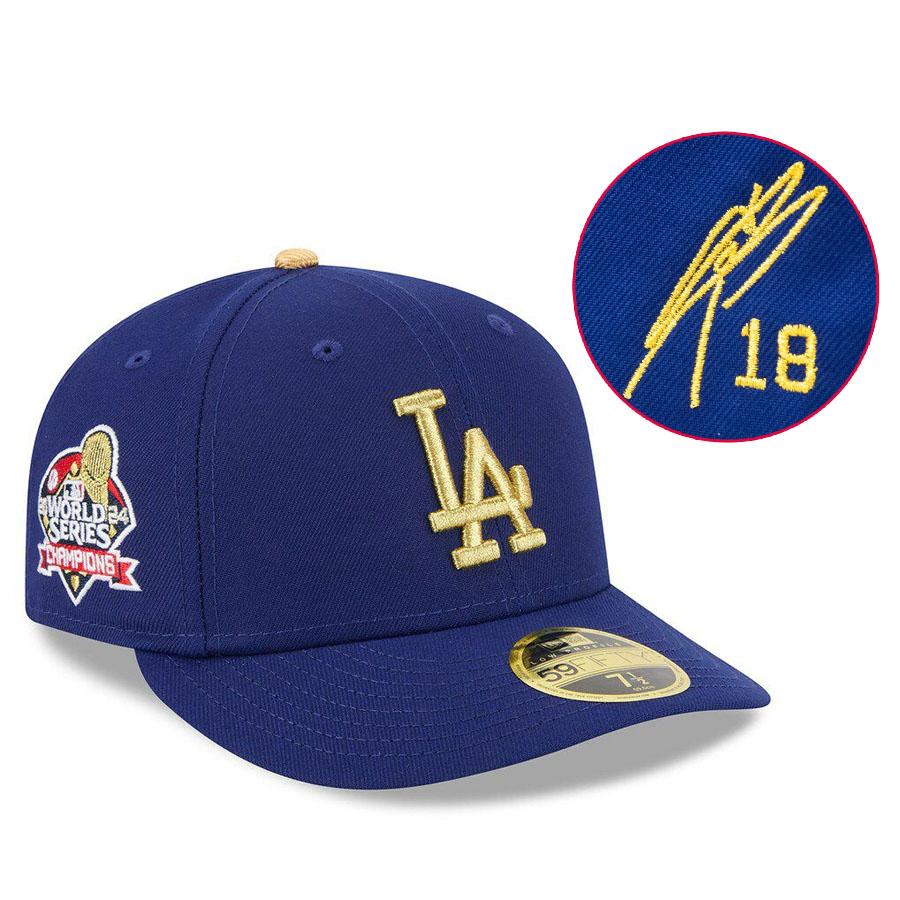 NEW ERA（ニューエラ） MLB 山本由伸 ドジャース キャップ WS2024優勝