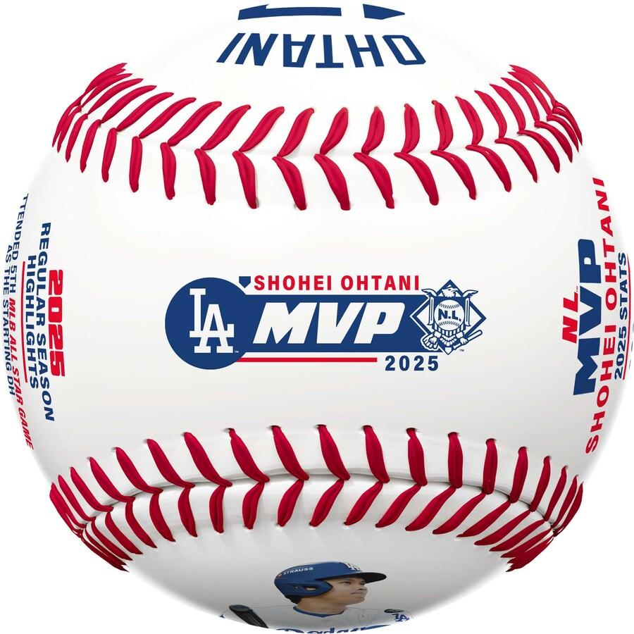 MLB 大谷翔平 ドジャース ボール 2025 MVP Award Winner Baseball With UV Case Rawlings 2512mblの画像