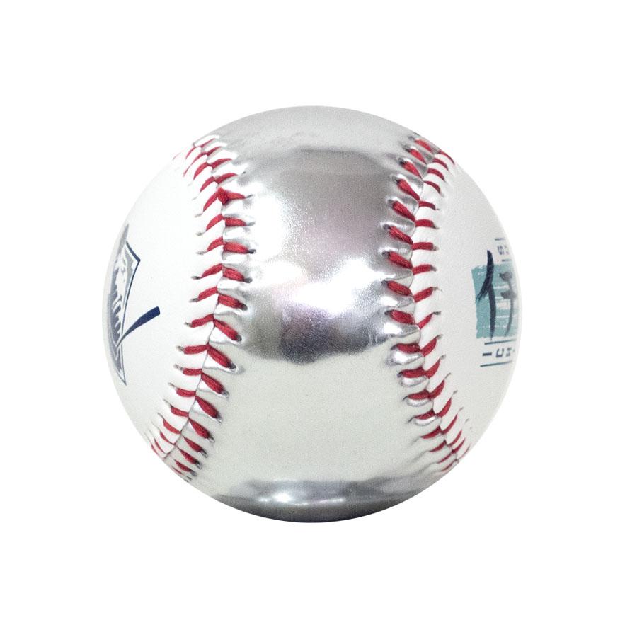 MLB イチロー マリナーズ ボール 【球場限定品】 Number Retirement Baseball With UV Protection Display Case Rawlings Silver/White 2512mblの画像