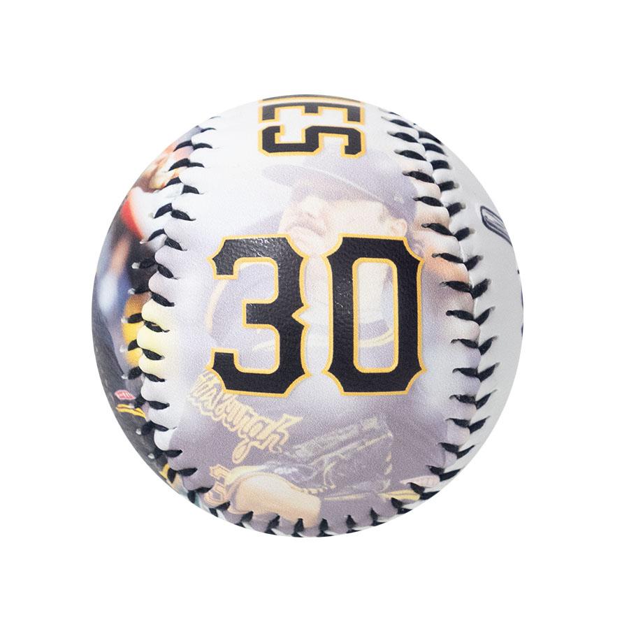 MLB ポール・スキーンズ Pittuburgh Pirates ボール 【球場限定品】Photo Baseball With UV Protection Display Case Rawlings 2512mblの画像
