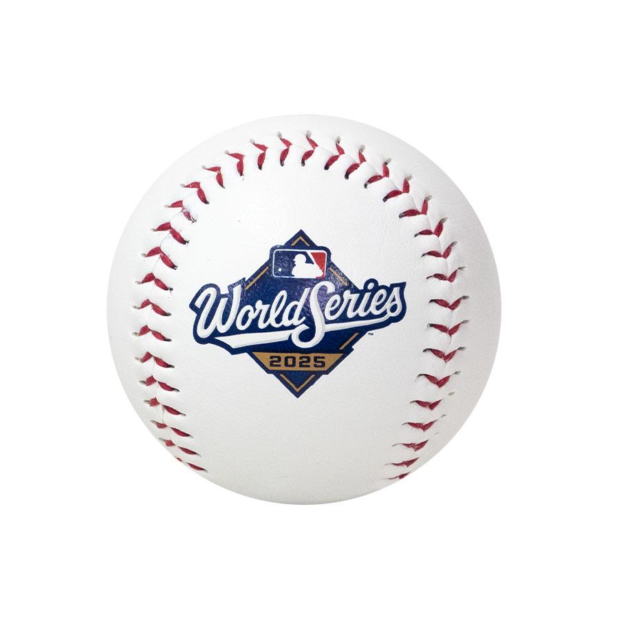 MLB ドジャース ボール 現地買付 ワールドシリーズ 2025 Dodgers Logo Baseball With UV Protection Display Case Rawlings ホワイト 2512mblの画像