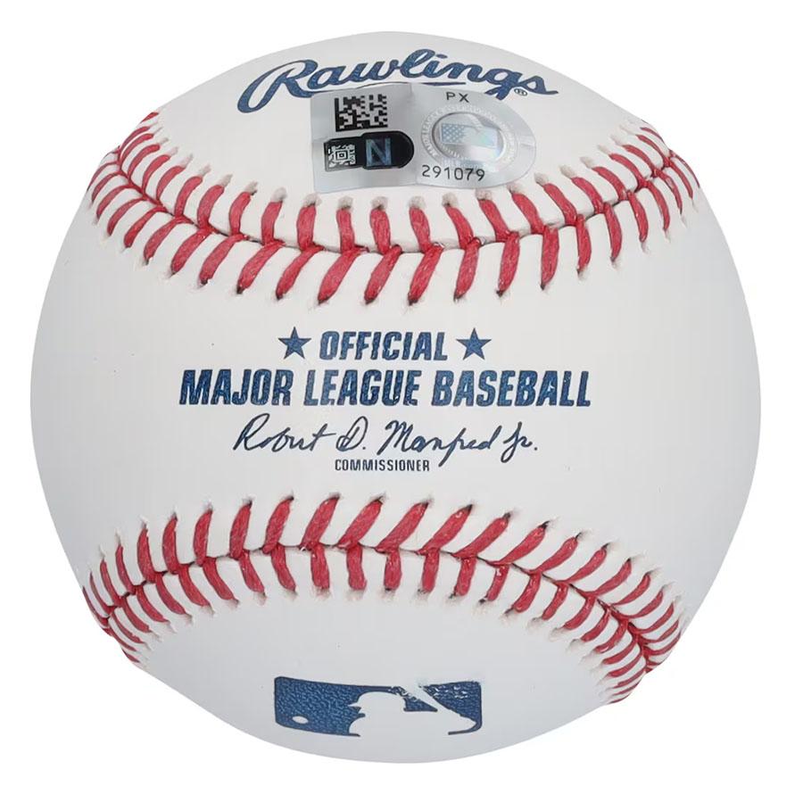 MLB 今永昇太 カブス Autographed Baseball with Debut 4-1-24