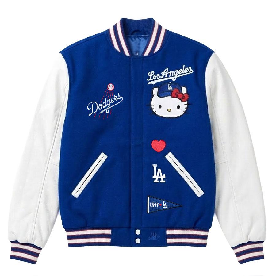 MLB ドジャース スタジャン ハロー キティー Hello Kitty リバーシブル