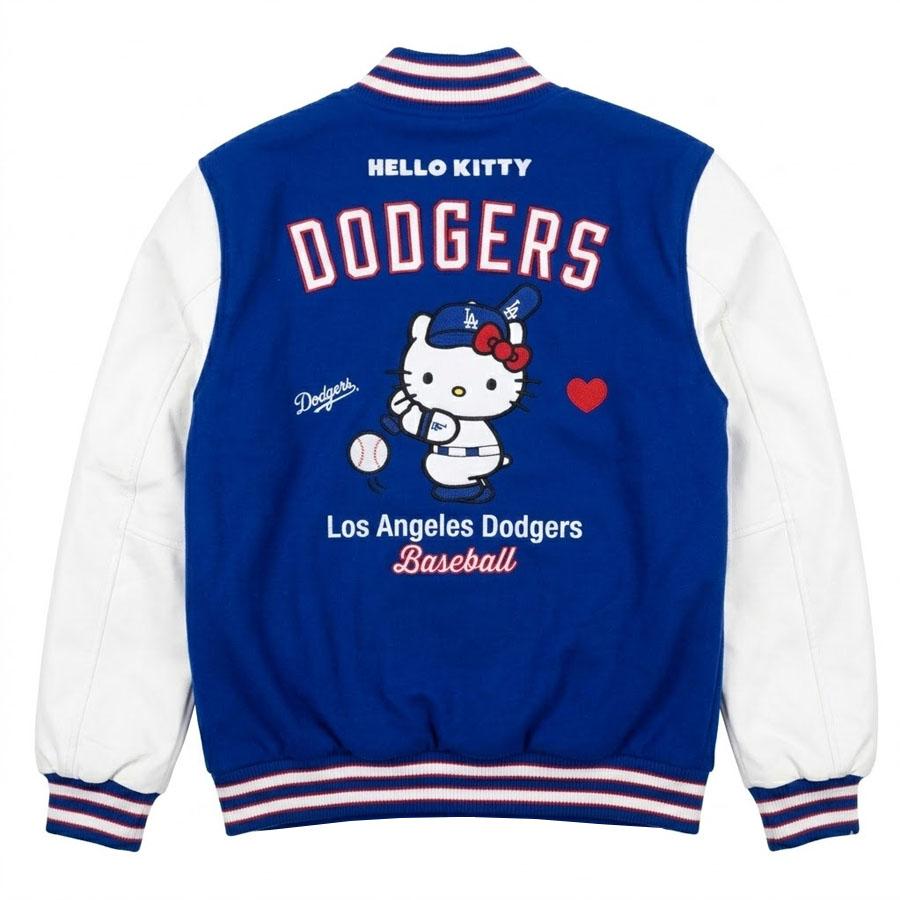 MLB ドジャース スタジャン ハロー キティー Hello Kitty リバーシブル