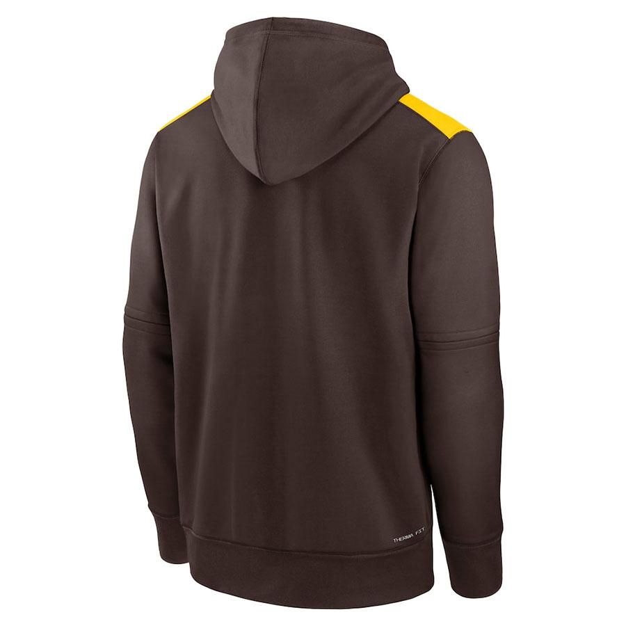NIKE サンディエゴ・パドレス 選手着用モデル オーセンティック NIKE（ナイキ） MLB パドレス パーカーー 【選手着用モデル