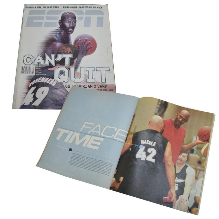 NBA ブルズ マイケル・ジョーダン フォトフレーム Photo Frame in ESPN 1999/4_1
