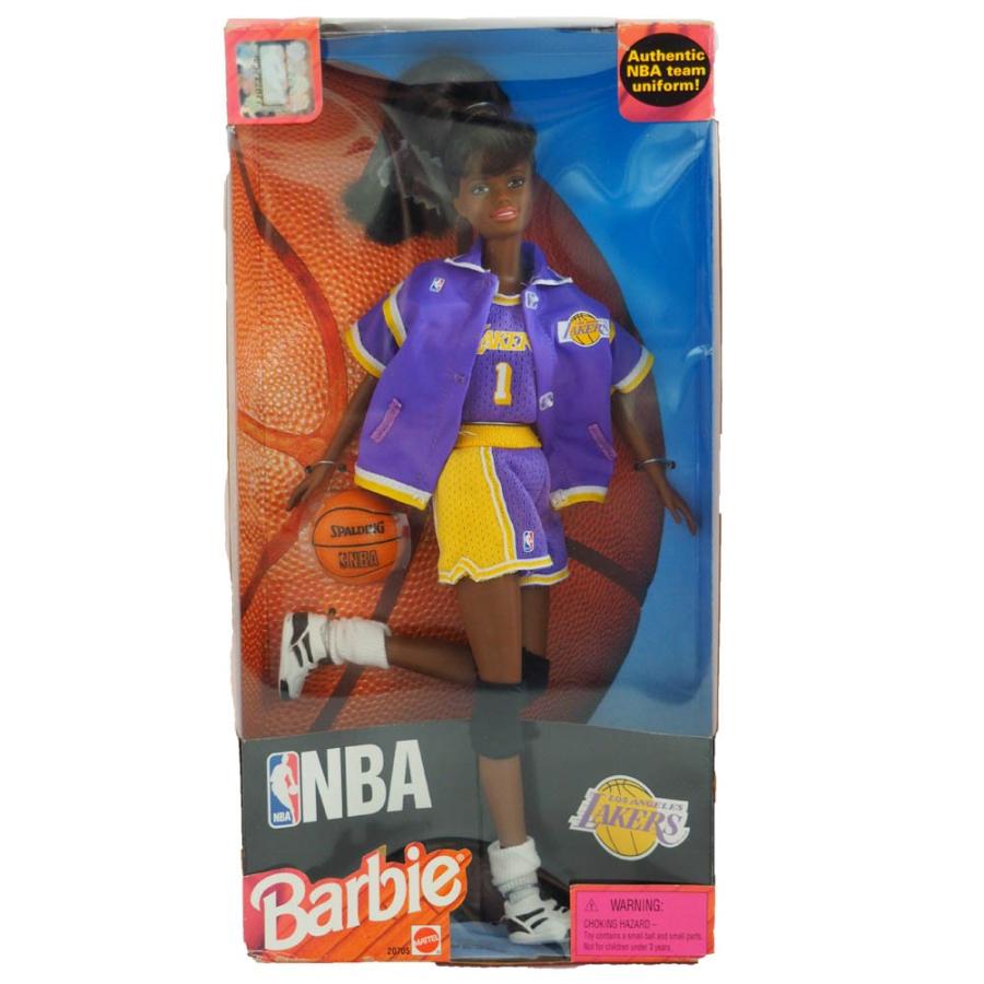 NBA レイカーズ バービー人形 1998年モデル バービーコレクティブルズ Barbie Collectibles African American レアアイテム