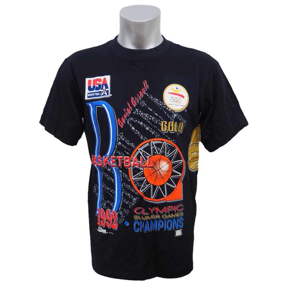 Nba Tシャツ ドリームチームi 1992年 バルセロナ五輪 優勝記念 Salem ブラック レアアイテム Ocsl Nba ete01 バッシュ バスケグッズ Selection 通販 Yahoo ショッピング