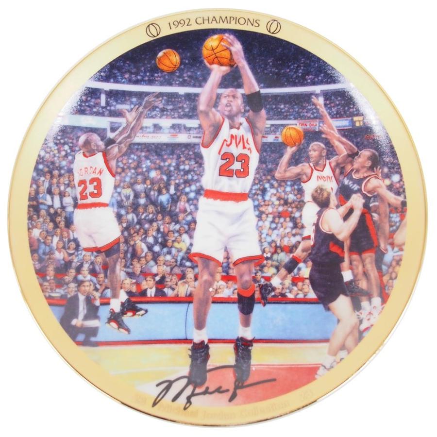 NBA ブルズ マイケル・ジョーダン コレクター プレート 1992 チャンピオン (1439C) Upper Deck レアアイテム｜selection-basketball