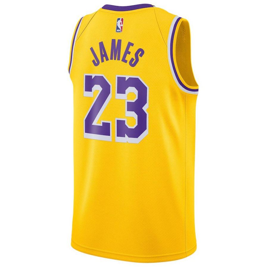Nba レイカーズ レブロン ジェームズ ユニフォーム ジャージ ユース アイコン エディション スウィングマン ナイキ Nike イエロー Nba jer07 バッシュ バスケグッズ Selection 通販 Yahoo ショッピング
