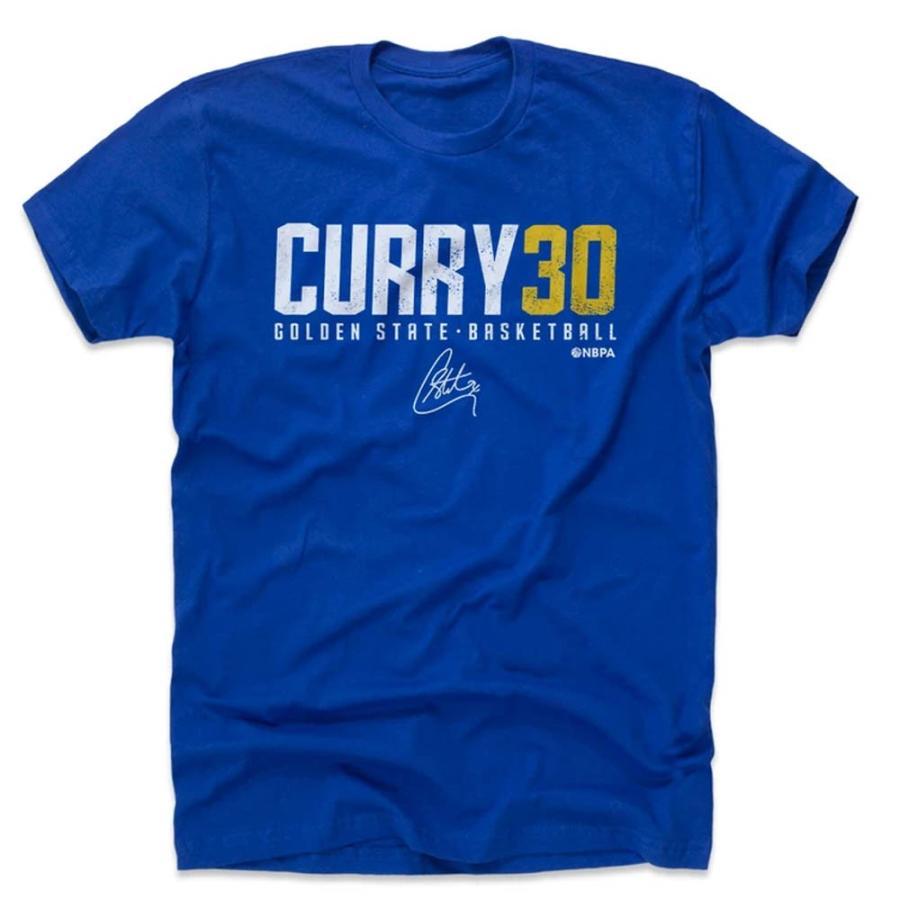 ステファン・カリー ステフィン・カリー Tシャツ NBA ゴールデンステイト・ウォリアーズ 500Level ロイヤル【OCSL】 :nba