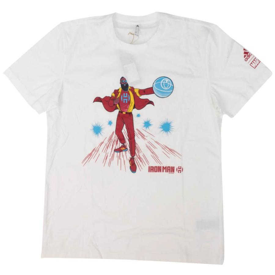 Nba ジェームス ハーデン Tシャツ マーベル ハーデン アイアンマン アディダス Adidas ホワイト Ocsl Nba 0109apl13 バッシュ バスケグッズ Selection 通販 Yahoo ショッピング