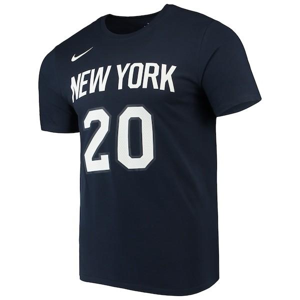 NBA ケビン・ノックス ニューヨーク・ニックス Tシャツ 2019/2020 ネーム & ナンバー ナイキ/Nike City Edition｜selection-basketball｜02