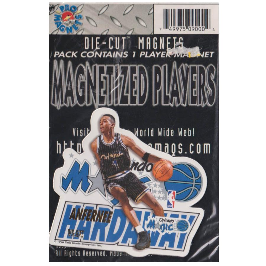NBA アンファニー・ハーダウェイ オーランド・マジック 1996 Die Cut マグネット Pro nba