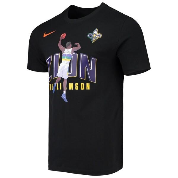 NBA ザイオン・ウィリアムソン ニューオリンズ・ペリカンズ Tシャツ ヒーロー パフォーマンス ナイキ/Nike ブラック｜selection-basketball｜02