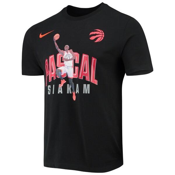 NBA パスカル・シアカム トロント・ラプターズ Tシャツ ヒーロー パフォーマンス ナイキ/Nike ブラック｜selection-basketball｜02