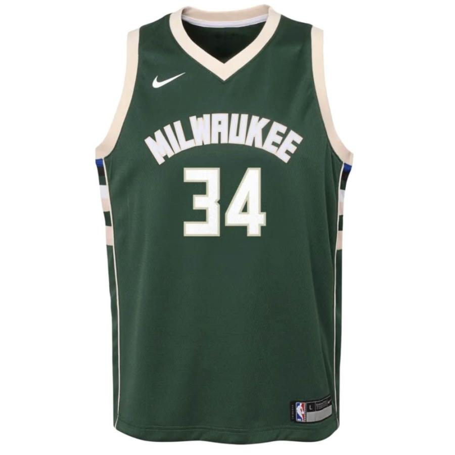 安いそれに目立つ Nba ヤニス アデトクンボ バックス ユニフォーム ジャージ ユース アイコン エディション スウィングマン ナイキ Nike グリーン 在庫有 Bajawinescabo Com