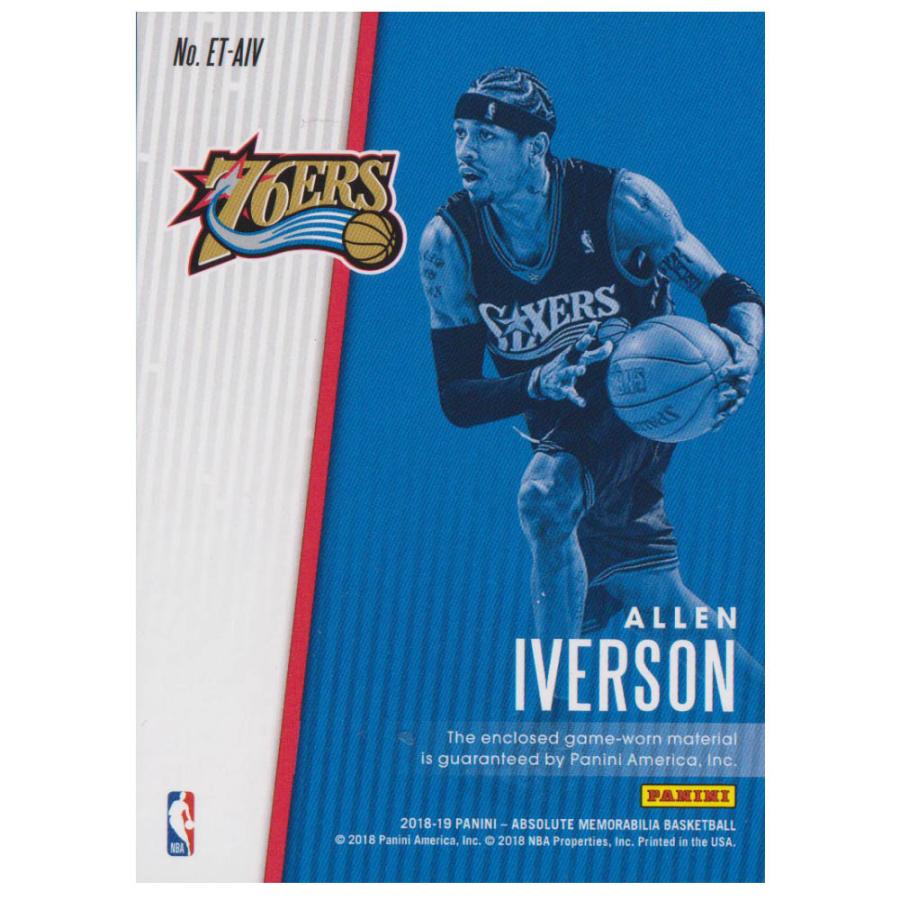 NBA アレン・アイバーソン 76ers トレーディングカード 2018-19