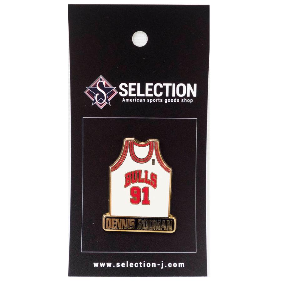 NBA デニス・ロッドマン シカゴ・ブルズ Jersey Pin ピンバッチ NBA デニス・ロッドマン シカゴ・ブルズ Jersey Pin ピンバッチ