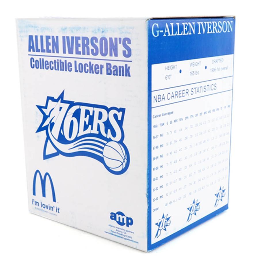 アイバーソン グッズ NBA フィギュア 貯金箱 マクドナルド リーボック