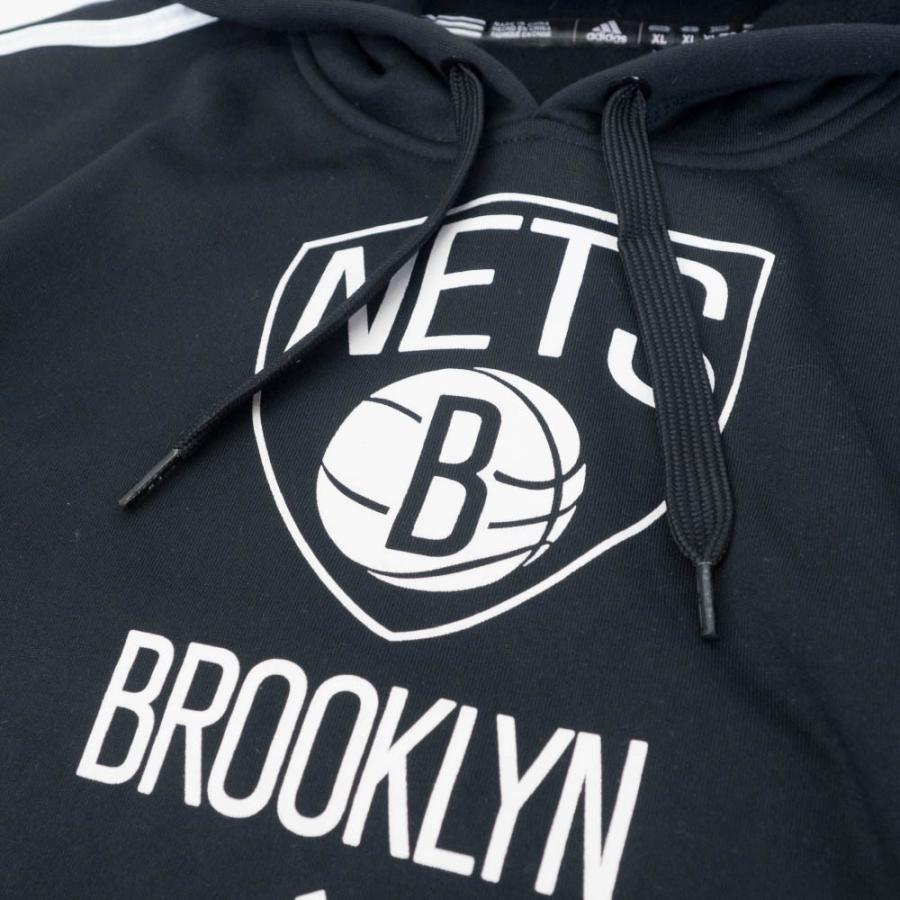 adidas（アディダス） ブルックリン・ネッツ パーカー NBA ブラック