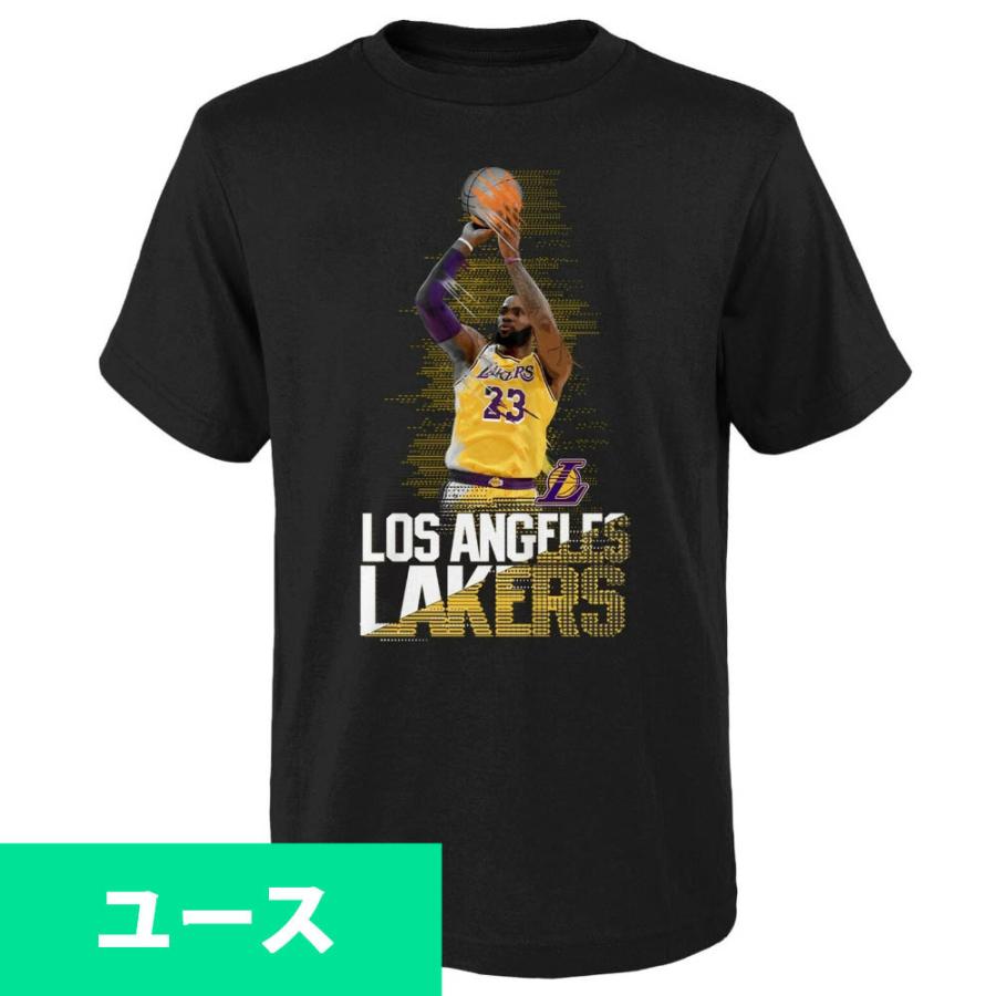 レイカーズ Tシャツ レブロン・ジェームズ NBA キッズ ユース 