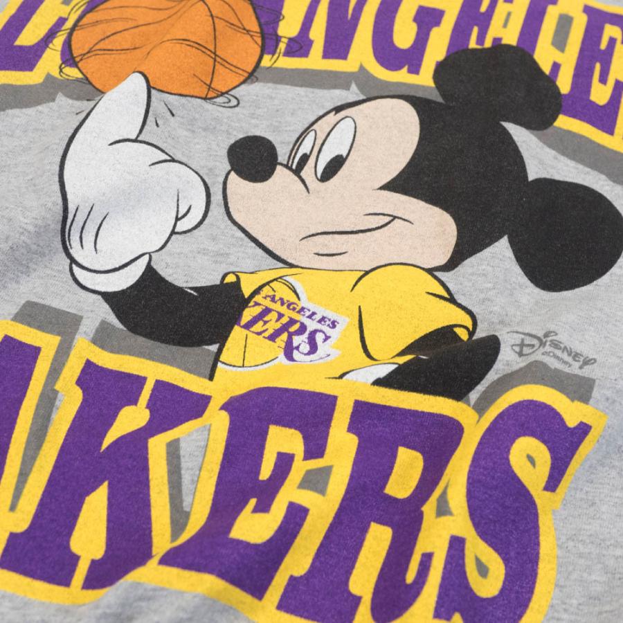 レイカーズ Nba Tシャツ Junk Food グレー ミッキーマウス ディズニー メンズ 長袖 ロンt Mickey Mouse Imprinted Long Sleeve T Shirt Nba itm02 バッシュ バスケグッズ Selection 通販 Yahoo ショッピング