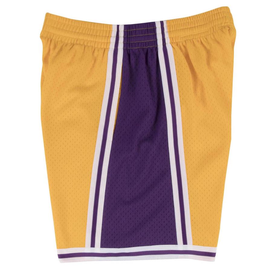 NBA レイカーズ ショートパンツ/ショーツ Swingman Shorts 1996-97 ミッチェル＆ネス/Mitchell & Ness ゴールド2203MN特集｜selection-basketball｜03