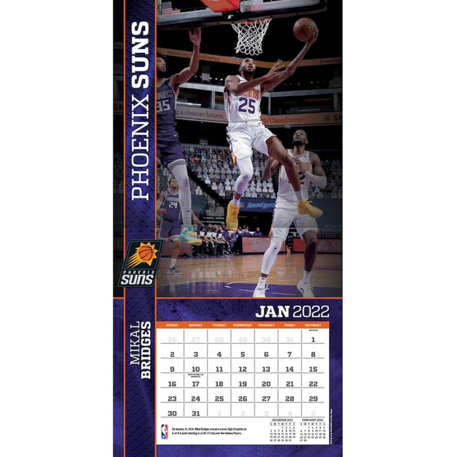 Nba カレンダー 22年 フェニックス サンズ 12x12 Team 壁掛け Calendar Turner Nba cal09 バッシュ バスケグッズ Selection 通販 Yahoo ショッピング