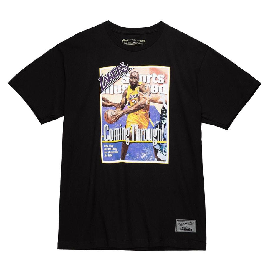 Nba シャキール オニール レイカーズ Tシャツ レジェンドプレイヤーイラスト ミッチェル ネス Mitchell Ness ブラック23mn特集 Nba apa04 バッシュ バスケグッズ Selection 通販 Yahoo ショッピング