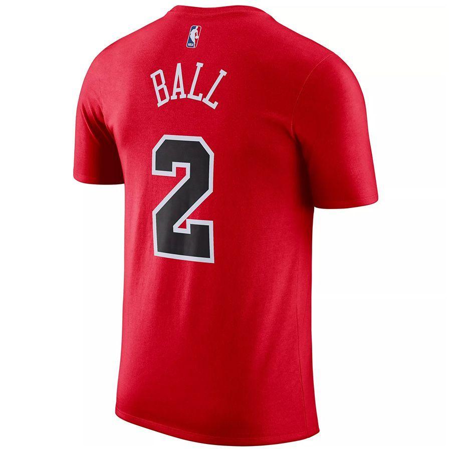 NIKE（ナイキ） NBA ロンゾ・ボール シカゴ・ブルズ Tシャツ ネーム 
