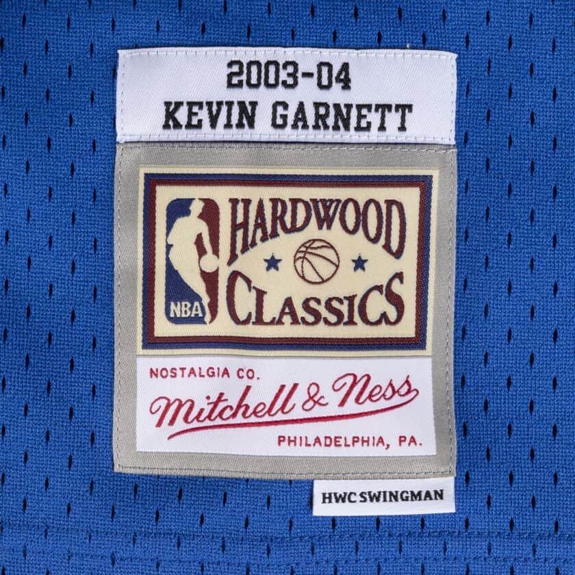 NBA ケビン・ガーネット ティンバーウルブズ ユニフォーム スウィングマン 2003-04 ミッチェル＆ネス/Mitchell & Ness ロイヤル｜selection-basketball｜03