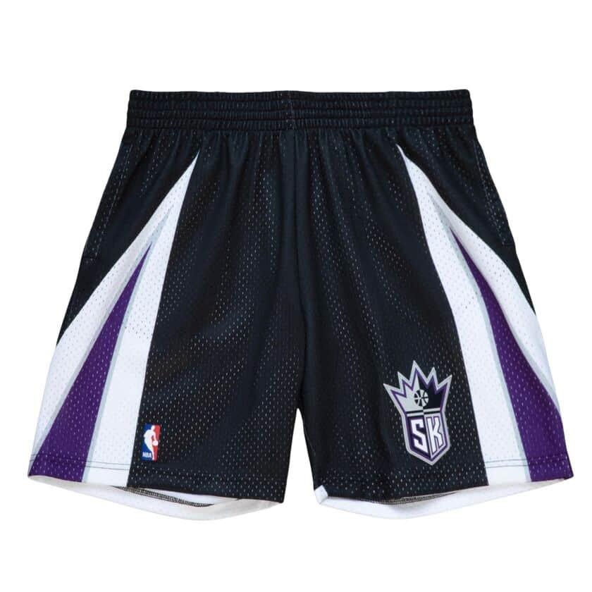 NBA サクラメント・キングス ショートパンツ スウィングマンショーツ 2011-12 ミッチェル＆ネス/Mitchell & Ness ブラック｜selection-basketball｜02