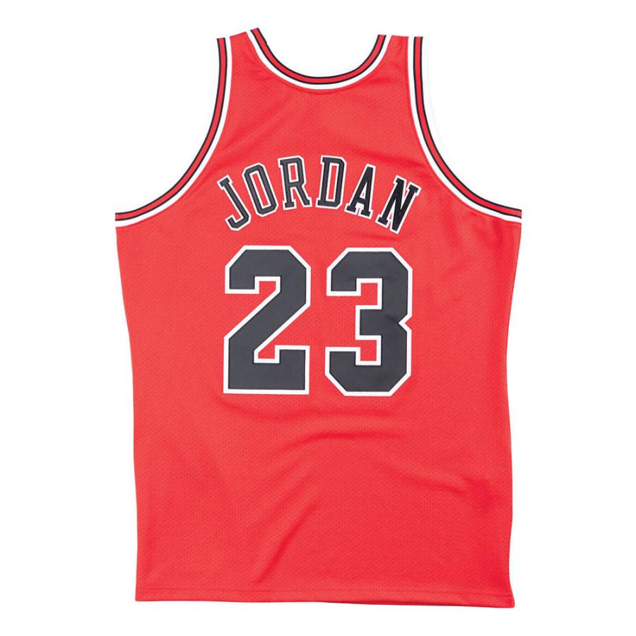 NBA マイケル・ジョーダン シカゴ・ブルズ ユニフォーム オーセンティック ミッチェル＆ネス/Mitchell & Ness Red(1995-96)｜selection-basketball｜02