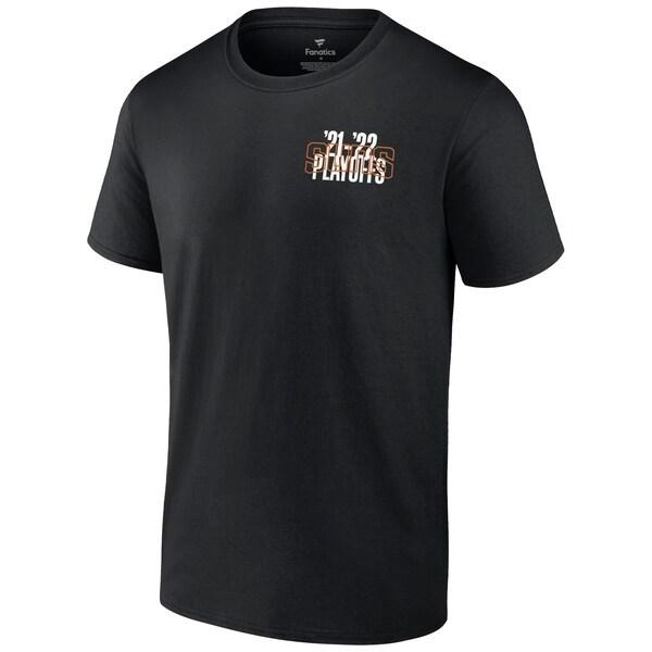 NBA フェニックス・サンズ Tシャツ 2022 NBA プレーオフ Playoffs D T-Shirt Fanatics Branded ブラック｜selection-basketball｜02