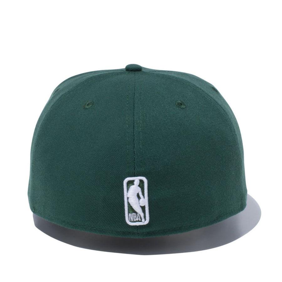 NBA ミルウォーキー・バックス キャップ 59FIFTY Logo Cap ニューエラ/New Era グリーン｜selection-basketball｜03