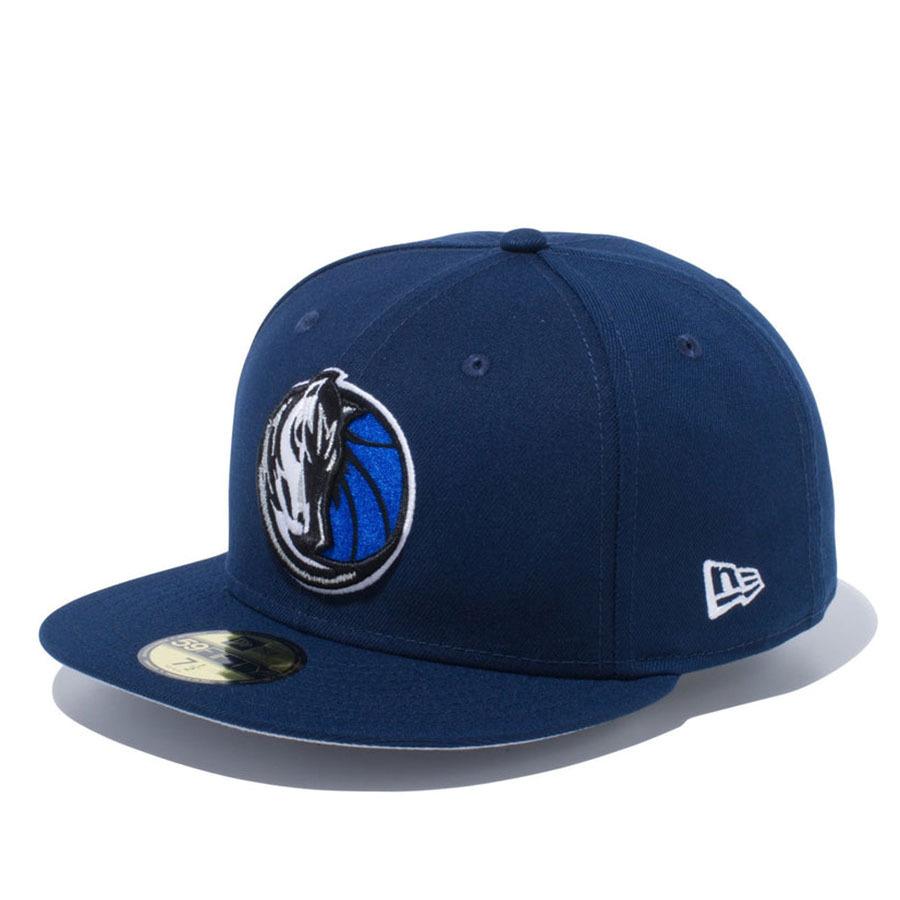 NBA マーベリックス キャップ 59FIFTY Logo Cap ニューエラ/New Era ネイビー｜selection-basketball