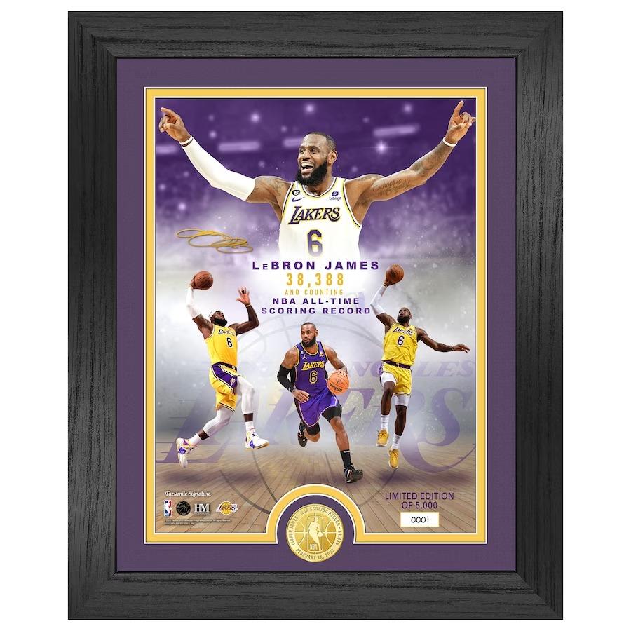 NBA レブロン・ジェームズ レイカーズ グッズ All-Time Leading Scorer
