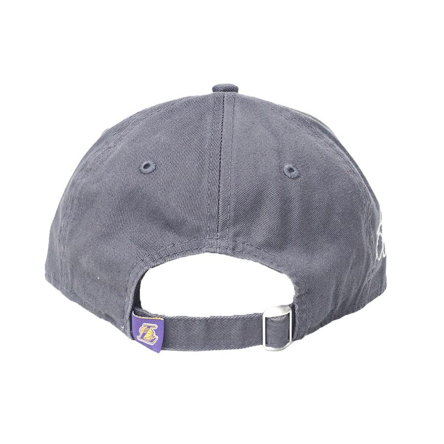 NBA レブロン・ジェイムス レイカーズ キャップ サイン刺繍入り Core Classic 2.0 9TWENTY Adjustable Hat ニューエラ/New Era グレー｜selection-basketball｜03