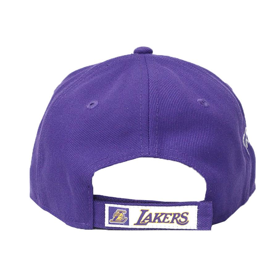 NBA 八村塁 レイカーズ キャップ サイン刺繍入り The League 9FORTY Adjustable Hat ニューエラ/New Era パープル｜selection-basketball｜03