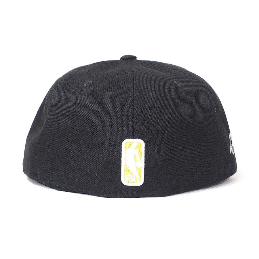 NBA レブロン・ジェイムス レイカーズ キャップ サイン刺繍入り Official Team Color 59FIFTY Fitted Hat ニューエラ/New Era ブラック｜selection-basketball｜03