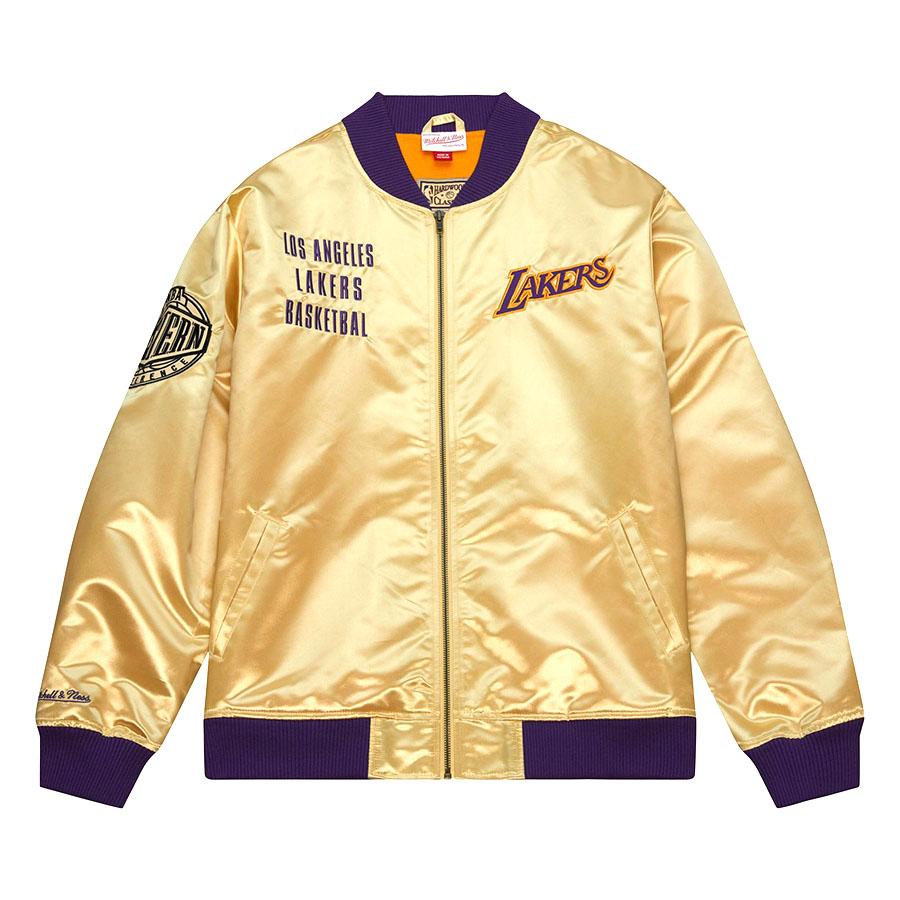 【美品】海外限定 ミッチェルアンドネス レイカーズ ジャケット Mサイズ Mitchell&Ness（ミッチェルアンドネス） NBA レイカーズ ジャケット