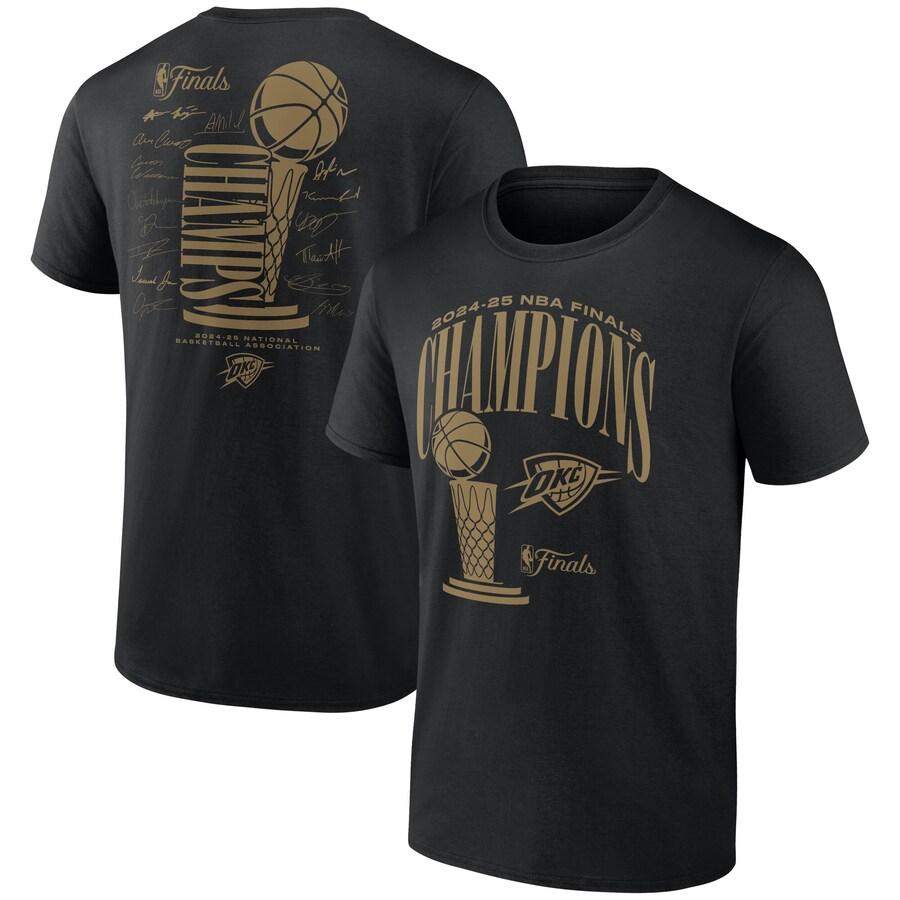 NBA OKCサンダー Tシャツ NBAファイナル2025 優勝記念 Double Dribble