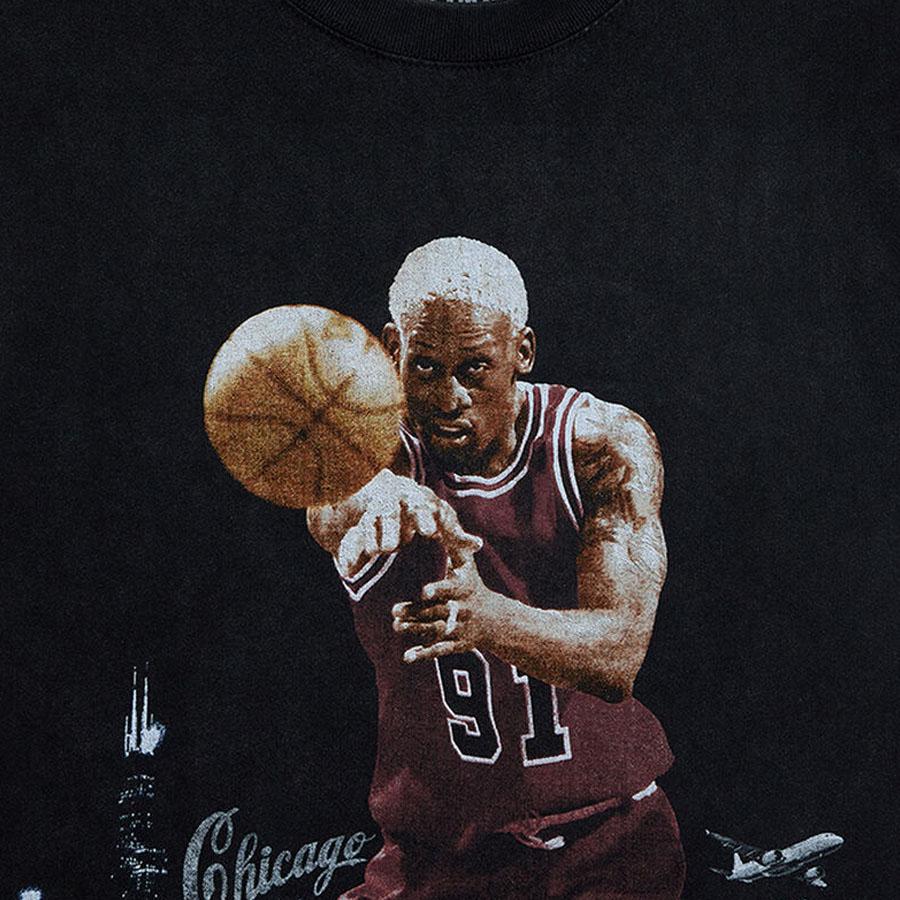 NBA デニス・ロッドマン シカゴ・ブルズ Tシャツ 【現地買付】Rodzilla