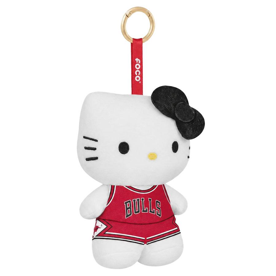NBA シカゴ・ブルズ ハローキティー ぬいぐるみ キーホルダー Hello