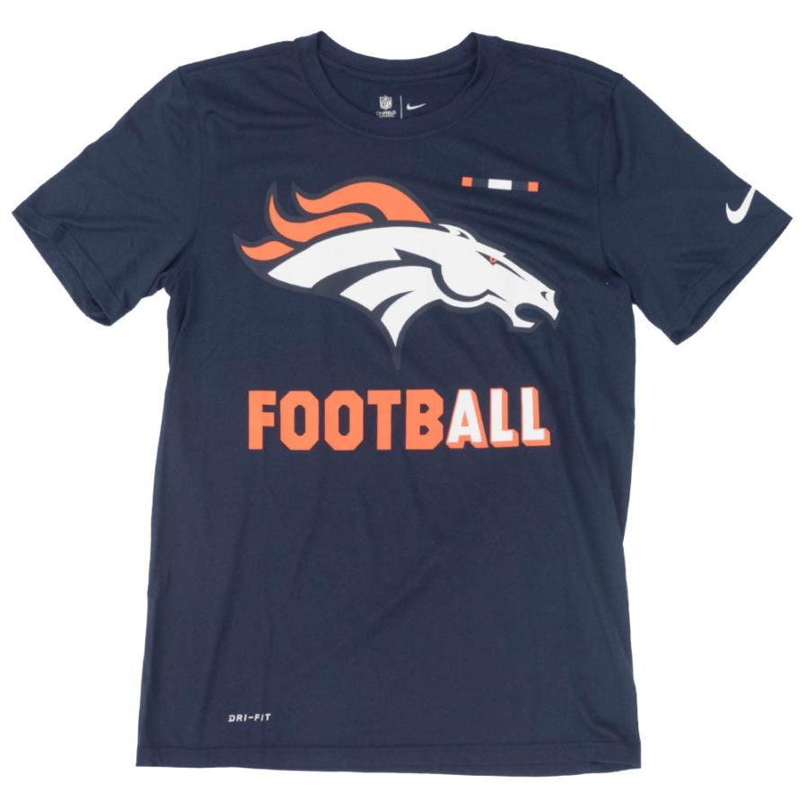 NIKE（ナイキ） ブロンコス Tシャツ NFL オール フットボール ネイビー 
