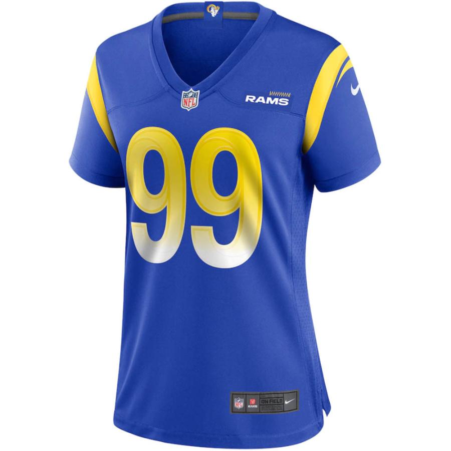 ナイキ NFL プリントチームロゴ ラムズ アメフトゲームシャツ XL 5459 Men's Nike Steve Avila Royal Los Angeles Rams Home Game Jersey
