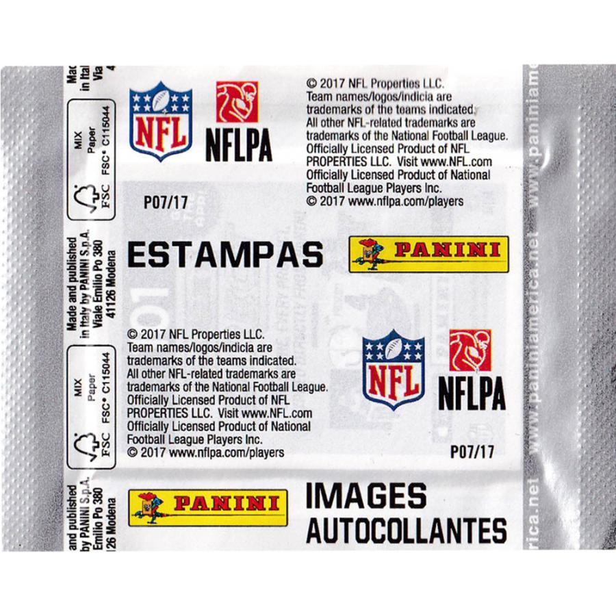 Nfl ステッカー 10パックセット パニーニ Panini シール 17 18 Sticker Collection 10 Packs Set Nfl stk02 バッシュ バスケグッズ Selection 通販 Yahoo ショッピング