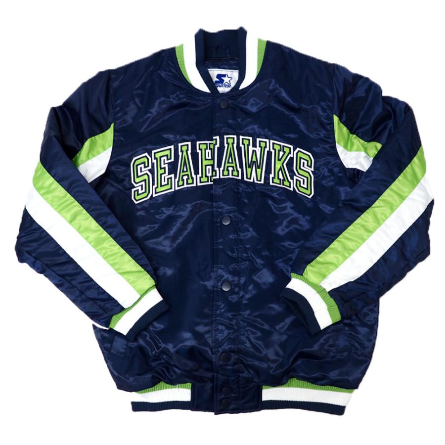 Nfl シーホークス スタジャン The Aceバーシティー サテン ジャケット アウター G Iii ネイビー Nfl 2112apa10 バッシュ バスケグッズ Selection 通販 Yahoo ショッピング